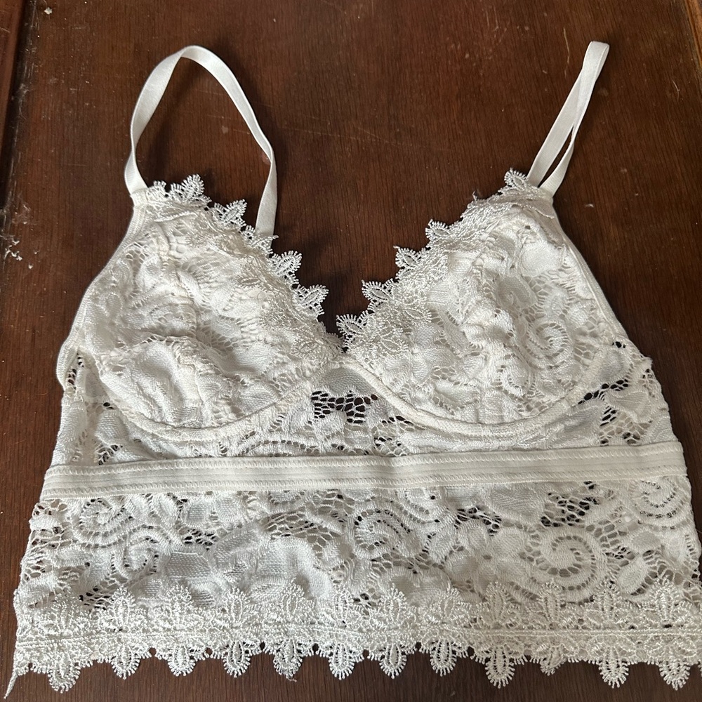Elegant Lace Top - White